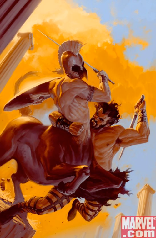 Marvel Hercules vs Centaur
